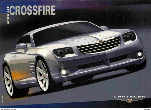 Carte postale automobiles - automobiles,