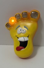 WORKING Hasbro Tickle Toes Wigglin Gigglin Funny Foot Handheld Electronic Game