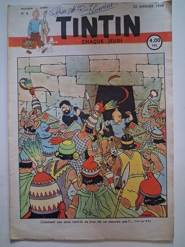 Journal tintin hergé 22 - hergé,, du
