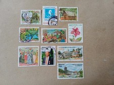 10 timbres Obl  Mayotte