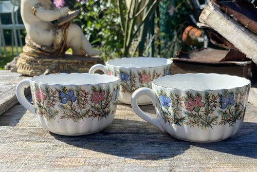 Tasses sarreguemines déco - 3,