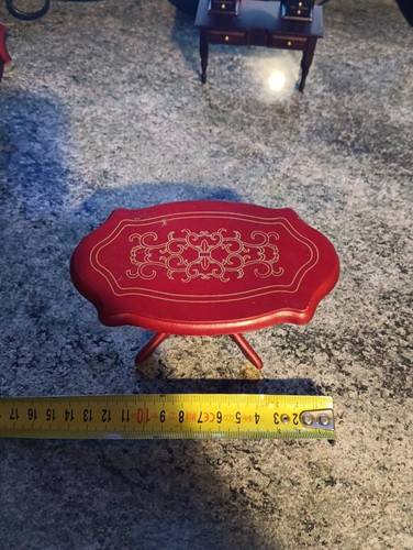 Table miniature bois - maison, de