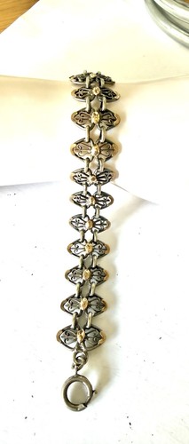 Ancien bracelet 1900 gourmette - bracelet,