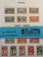 Andorra France 1928-2014 vf MH and much MNH collection in DAVO High Value TOP!