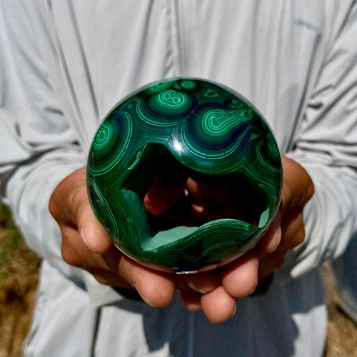 13lb rare natural malachite - 1.13lb,