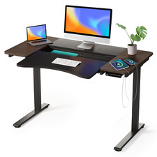 Bureau électrique Ajustable 120 x 60 cm - Bureau Assis Debout à Hauteur réglable