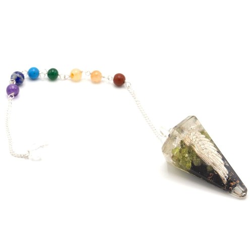 Pendule orgonite chakra - chakra, power