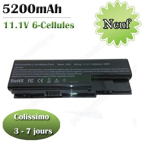 Batterie pour acer aspire - pour, 5930