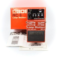 BOSS RC-3 Loop Station With Original Box Looper Phrase Recorder Pedal H1C6194