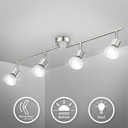 Plafonnier spots pivotants - plafonnier, 4
