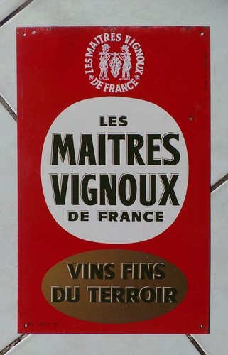 Ancienne plaque non - non, Émaillée