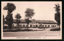 Old postcard Longwy-Haut, Collège Alfred-Mézières 