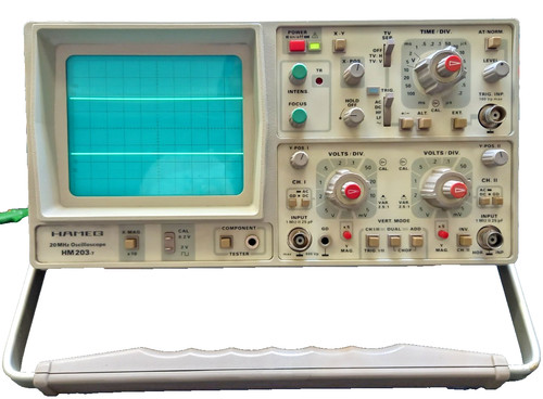Hameg hm203 oscilloscope - hameg, hm203-7
