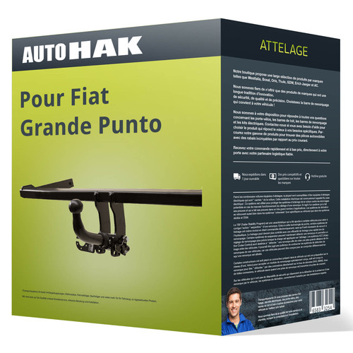 Attelage pour fiat - attelage,
