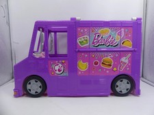 2020 MATTEL BARBIE FRESH N' FUN FOOD TRUCK #GMW07 INCOMPLETE
