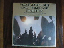 COFFRET 2 LP MOZART:SYMPHONIES "Linz", Prague",N°40 et "Jupiter"   NEUF BLISTER