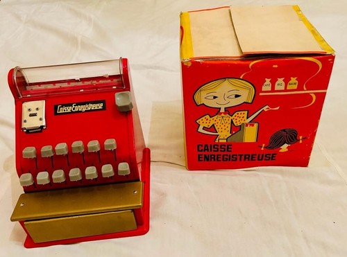 Jouet vintage caisse - jouet,