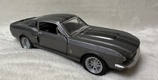  1967 FORD MUSTANG SHELBY GT500 GRAY MET. 1/38 DIECAST KT 5372 China 2017