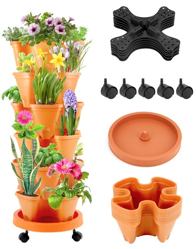 Pot fleurs vertical - fleurs,