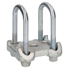 2 boulons en U 1 plaque de