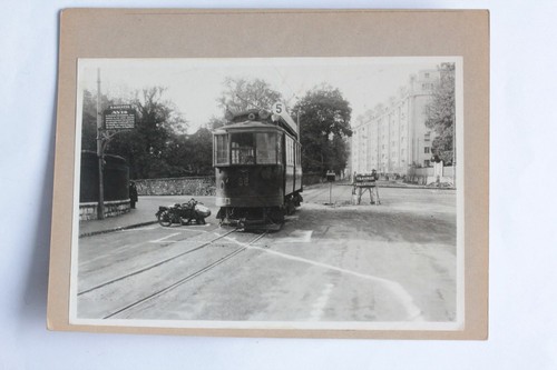 Photographie accident tramway - photographie,