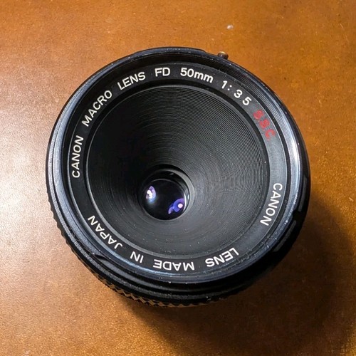 Canon macro lens c - s.s.c, 50mm