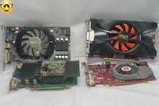 Lot 4 cartes graphiques HS