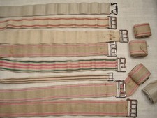 Lot de Sangles Anciennes pour Livres