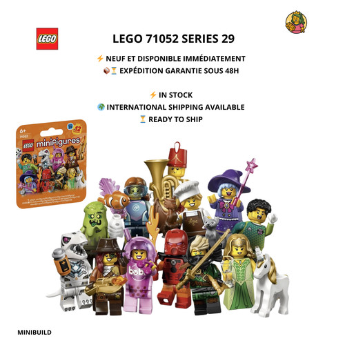 Lego minifigures 71052 - lego,