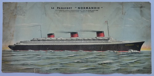 Paquebot normandie grande - normandie,
