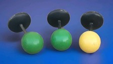 LOT 3 PATÈRES  BOULE EN BOIS