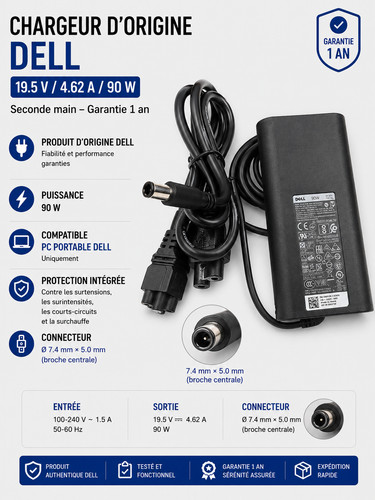 Chargeur alimentation - chargeur, d'
