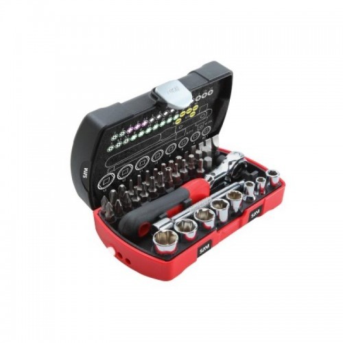 Coffret douille 40 - coffret, 1/4"