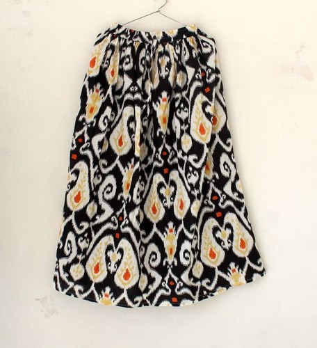 Indien noir handmade coton - noir,