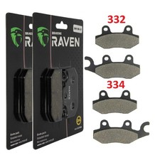 2 Kit plaquettes frein Av Ga