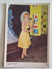 Carte Carton Vintage 1960