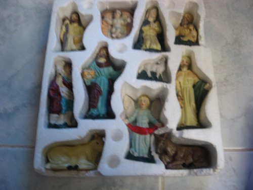 Boite santons de noel - boite,