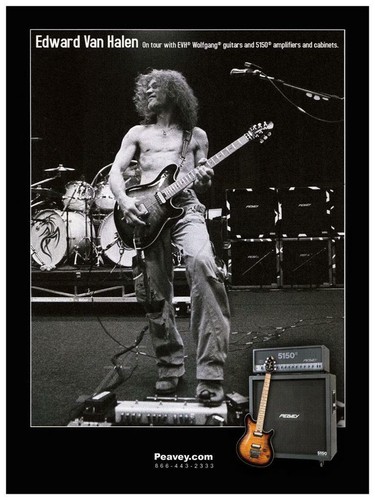 Eddie van halen - poster,