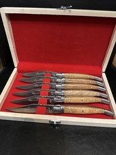 Coffret 6 Couteaux De Table