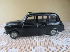 A72 Vintage Budgie Models 101 England Austin FX4 London Taxi Cab 1959 Noir 1:43