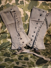 Guêtre US WW2 coton daté de