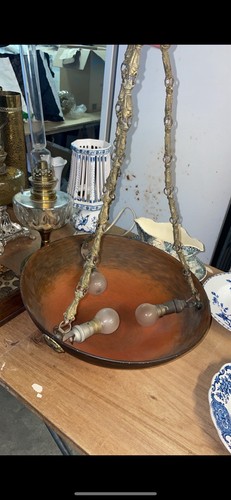 Plafonnier vasque frère