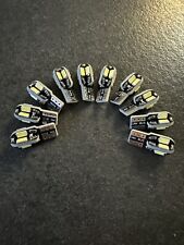 10 x T10 W5W Led Bulb CANBUS 6000k Blanc Anti Erreur Auto Voiture Veilleuse