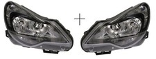 2x PHARE AVANT GAUCHE DROIT ÉLECTRIQUE H1 H7 +MOTEUR POUR OPEL CORSA D 2011-2014