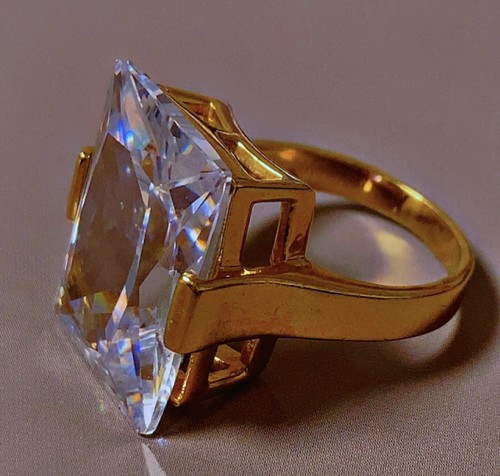 Superbe bague plaqué - , or