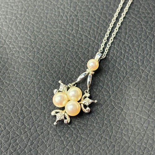 Mikimoto necklace pearl - pearl, 4