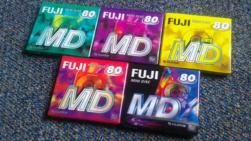 Minidisc fuji color - 5, md