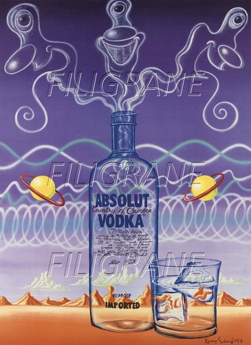 Absolut vodka rwyu poster - absolut,