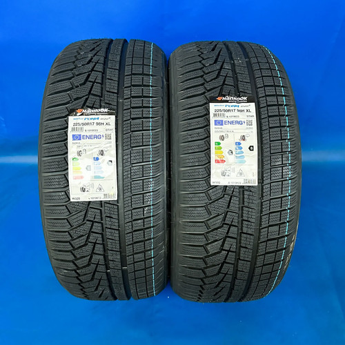 Pneus hiver 225 50 r17 - 2x,