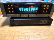 Pioneer KPX-999 Cassette Deck Vintage Car Audio Equalizer Function Japan